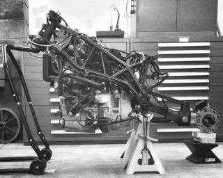 Illustration for article titled This Turbo Diesel Cafe Racer Is Powered By Bacon